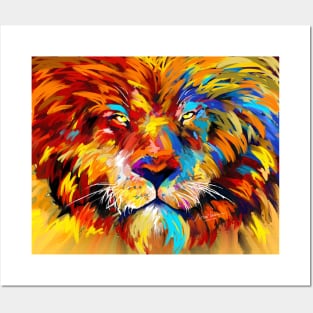 lion Posters and Art